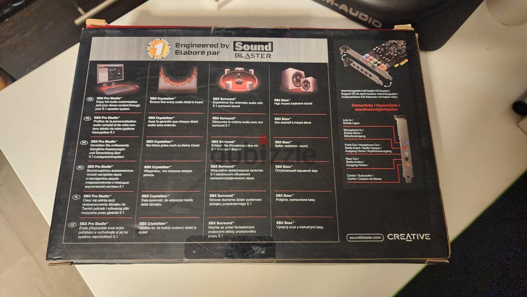Creative Sound Blaster Audigy Fx internal sound card 1