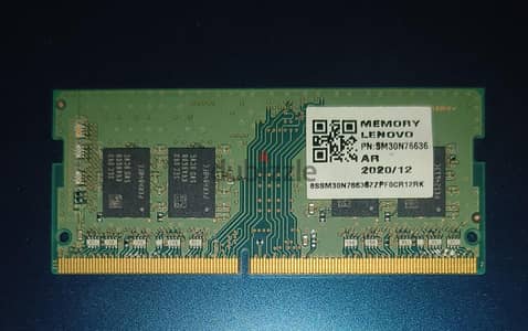 Ram 8 ddr4 3200mhz Lenovo laptop