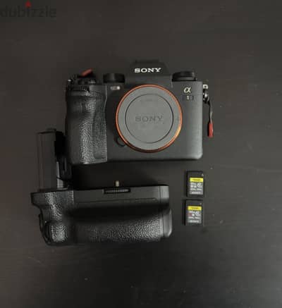كاميرا Sony Alpha 1 (α1) — بالجريب + 2كارت ميموري 80GB و160GB مجانً