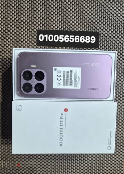 Xiaomi 17T Pro 256+12 عليه ضريبه