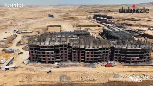 بمقدم 240 الف شقة للبيع 168 متر بفيو لاندسكيب فى كمبوند كارديا العاصمة الادارية بالتقسيط على 10 سنين