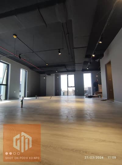 Lowest price per meter for an office for rent with an area of 141 m fully finished inside Hyde Park, Fifth Settlement, New Cairo