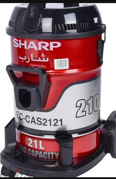 مكنسة كهربائية جديدة بالكرتونة