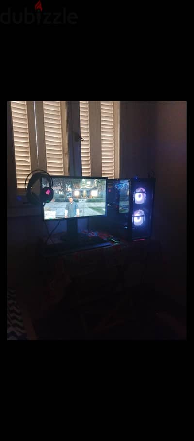 Pc للالعاب كيسه بس مع كيبورد و ماوس هدية