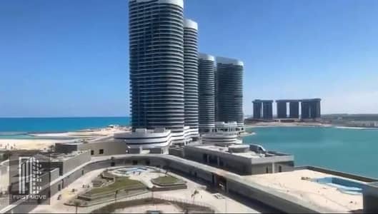 شقة للبيع دايركت sea view فى ابراج العلمين الجديدة الساحل الشمالى استلام فورى تشطيب كامل بالتكيفات بعائد استثمارى كبير