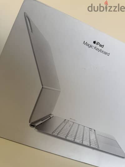 Apple Magic Keyboard For ipad pro 13 inch M4/M5 White Silver