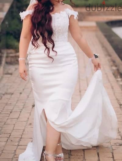 Handmade wedding dress