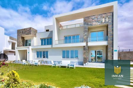 في الساحل الشمالي تاون هاوس للبيع في مرسيليا بيتش5 بسعر مميز مع تقسيط علي 10 سنين فيو امام البحر مباشرة