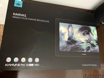 Huion Kamvas 16 Plus 4K – كالجديد تماما استخدام محدود جدا