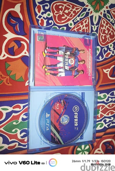 فيفا 19 نسخه بلاي ستيشن 4 اوريجينال