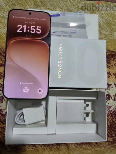 Honor 600 Pro 512GB ضمان محلي كسر زيرو  كامل بالعلبة والفاتورة