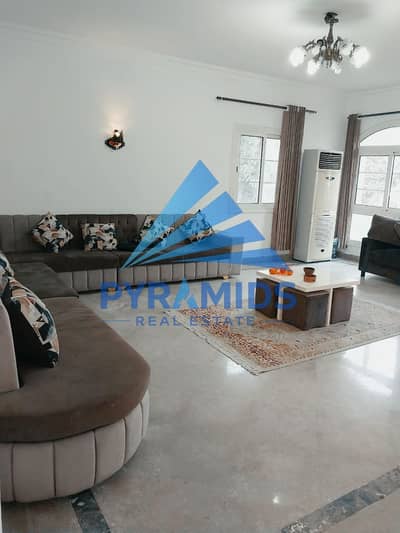 Independent villa with 350 sqm built, furnished for rent in Madinaty next to the golf club at a price that won't be repeated
