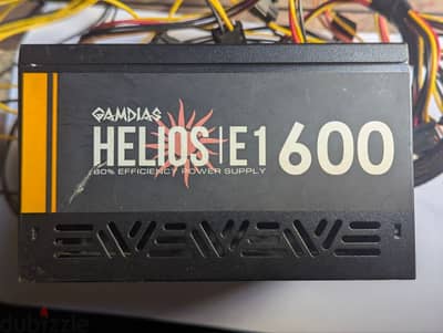 ​للبيع باور سبلاي أصلي بحالة ممتازة: GAMDIAS HELIOS E1-600W