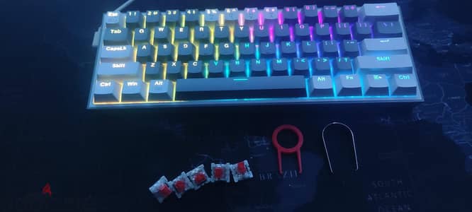 Redragon K617 Fizz Oring and Foam mod