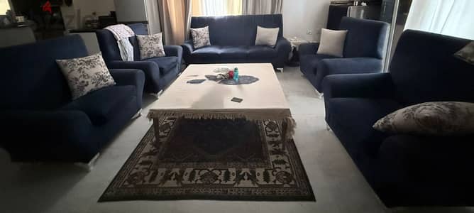 Sofa 3 seater w 4 chairs