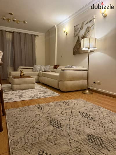 apartment for rent in rehab city fully furnitured ultra super lux close to all servises and malls
