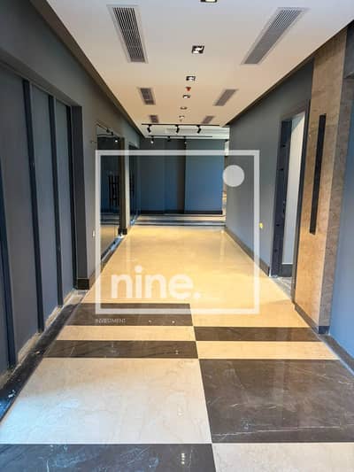 Finished administrative space of 800 sqm for rent, best location in Al Narges, 5th Settlement, New Cairo