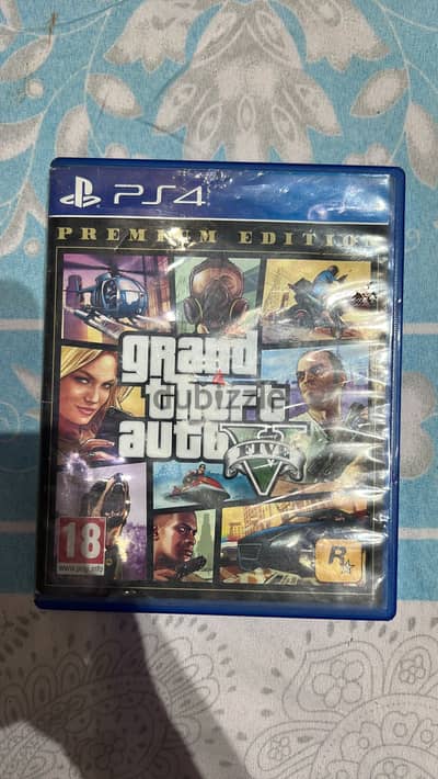 grand theft auto premium edtion ps4 cd used