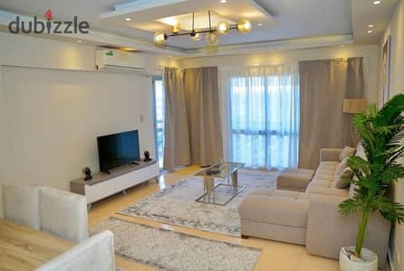 Apartment for rent in rehab city fully furnished ultra super lux close to east court and all servises