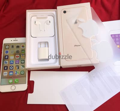 Iphone 8 ايفون 8 ممتاز بدون اي عيوب نهائيا كالجديد