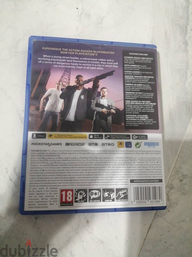 gta 5 cd for ps5 3