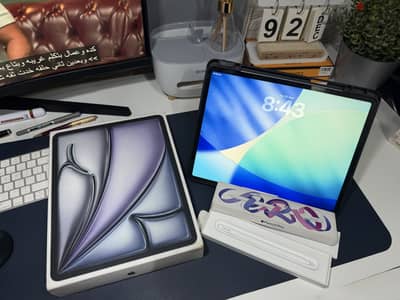 iPad Air 13 inch M2 WiFi + (Cellular) شريحة