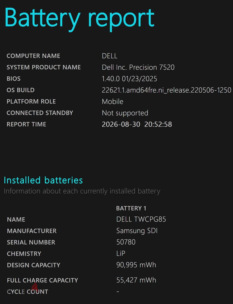 Dell Precision 7520 3