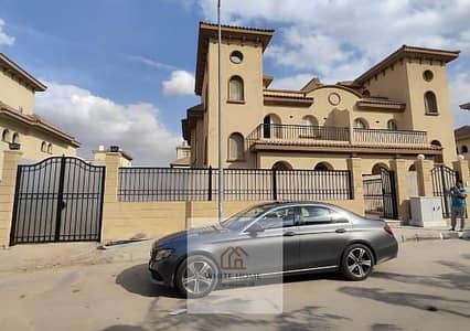 Standalone villa for rent in Al Rehab City, Hills, with excellent finishing and a prime location. The land area is 450 square meters + 150 square mete