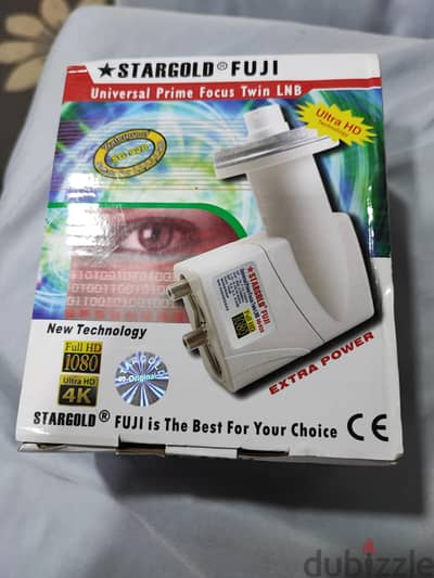 عملاق الفيدأت أفضل عدسة دش بمخرجين فى العالم STARGOLD FUJI SG-920