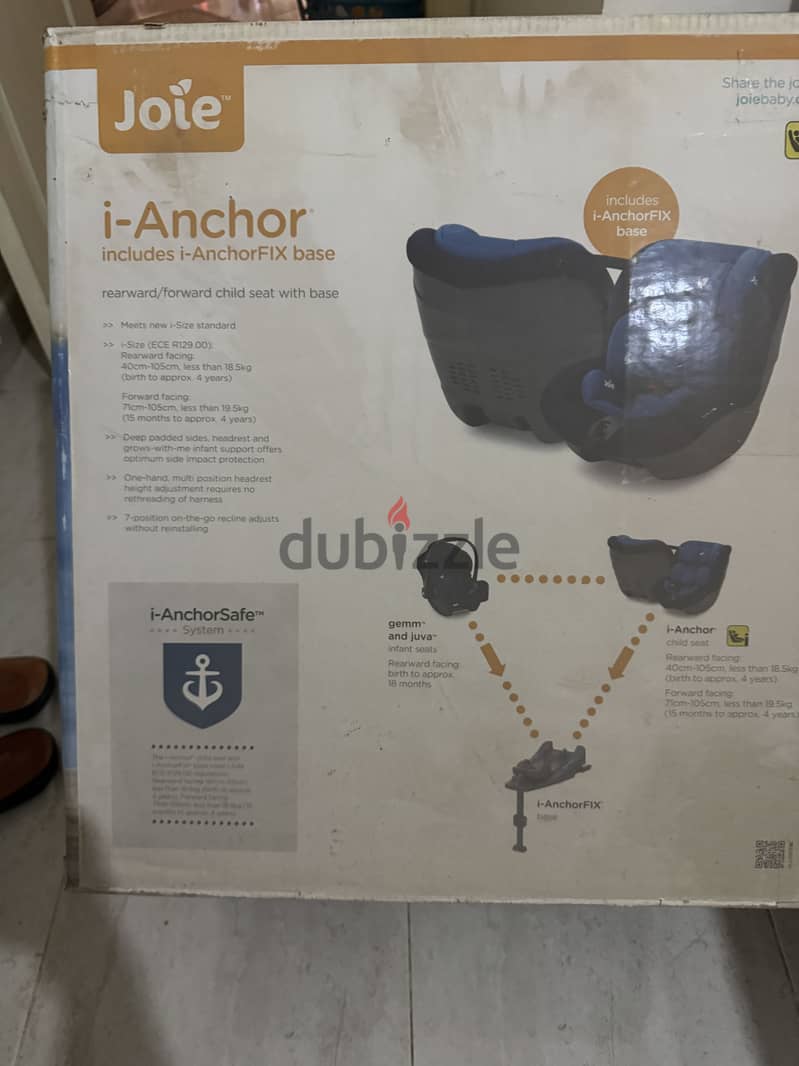 Joie car seat 1