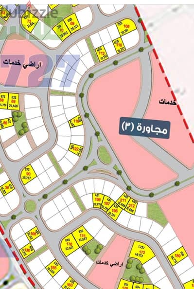 ارض للبيع 450م شمال الواحه الحي 3 أكتوبر الجديدة - ارض بيت الوطن  10