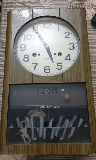ساعه حائط seiko Japan 30 day اصليه ياباني ميكانيكيه-باندول و دقات ساعه حائط seiko Japan 30 day اصليه ياباني ميكانيكيه-باندول و دقات
