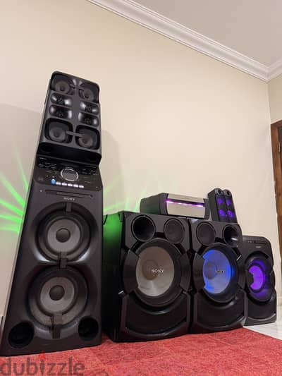 Partybox Sony and hifi
