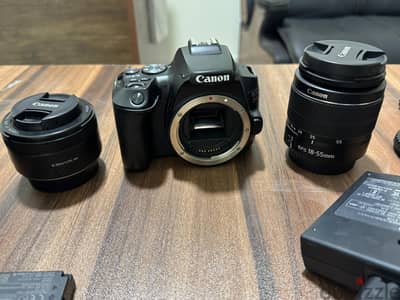 كاميرا كانون 250d تدعم ال4K شاتر 7000