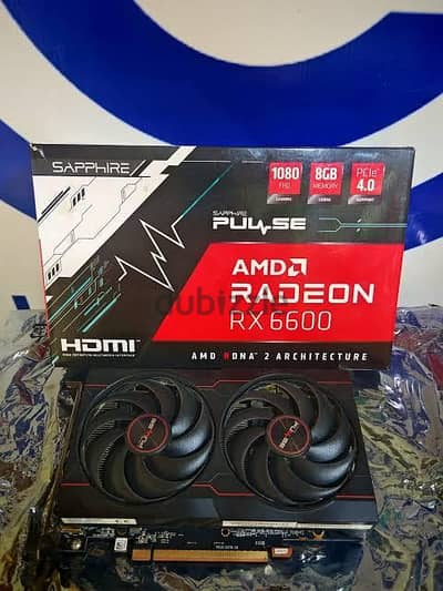 كارت rx6600 للبيع