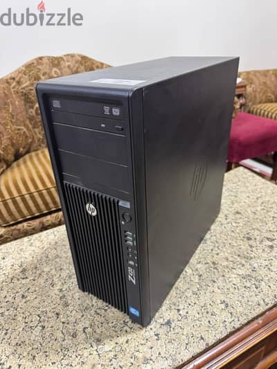 جهاز hp z420 workstation بحاله ممتازه
