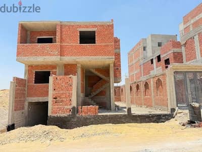 متاح للبيع عمارة سكنية 221م مسلسل 1 مدينة 6 اكتوبر- بجوار صنية الواحات