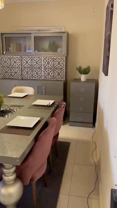 Next to Abbas Al-Akkad a video is available for the furnished apartment in Nasr City