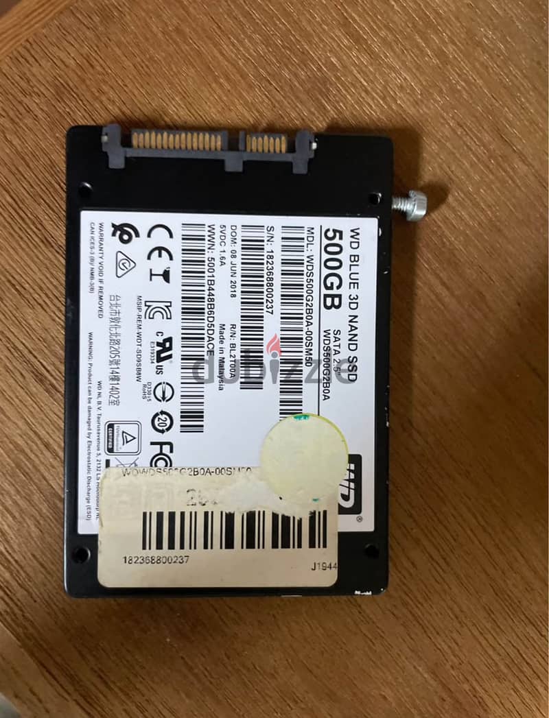 Ssd 500GB 99% 2