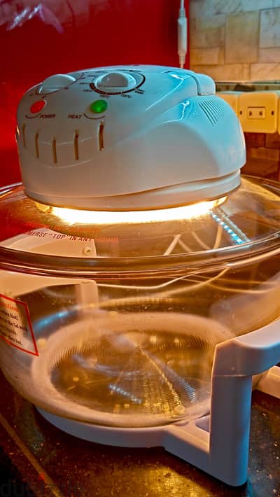 Ikon halogene Airfryer and oven فرن كهربائي و اير فراير