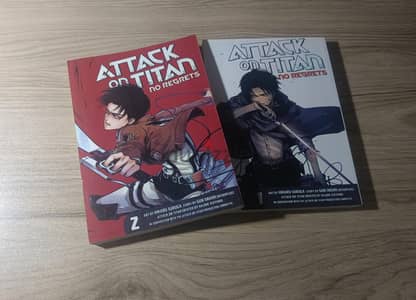 مجلدين Attack on Titan no regrets