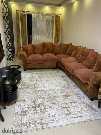 ١٦٠م مفروش كامب شيزار ٣ غرف وريسبشن ٣ ق  اول سكن ببىج جديد