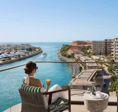 1st-Row Chalet Sea & Yacht Marina Views in an A-Class Community in Modon Ras El Hekma Near Fouka Bay & Caesar & June