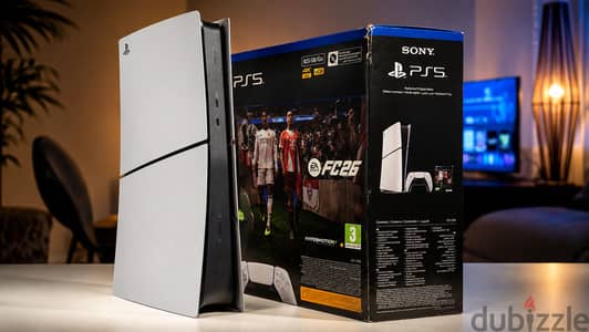 PS5 Slim Digital 825GB – كسر زيرو وضمان ساري