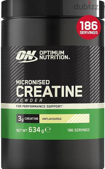 Creatine monohydrate 634gm 186 servings