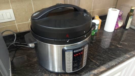 Black+Decker Pressure Cooker, Slow Cooker, and Smart Steam Pot