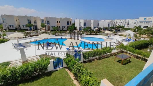 Chalet, fully finished with air conditioning, featuring a direct pool view in Mountain View Ras El Hekma, North Coast Chalet, fully finished with air conditioning, featuring a direct pool view in Mountain View Ras El Hekma, North Coast