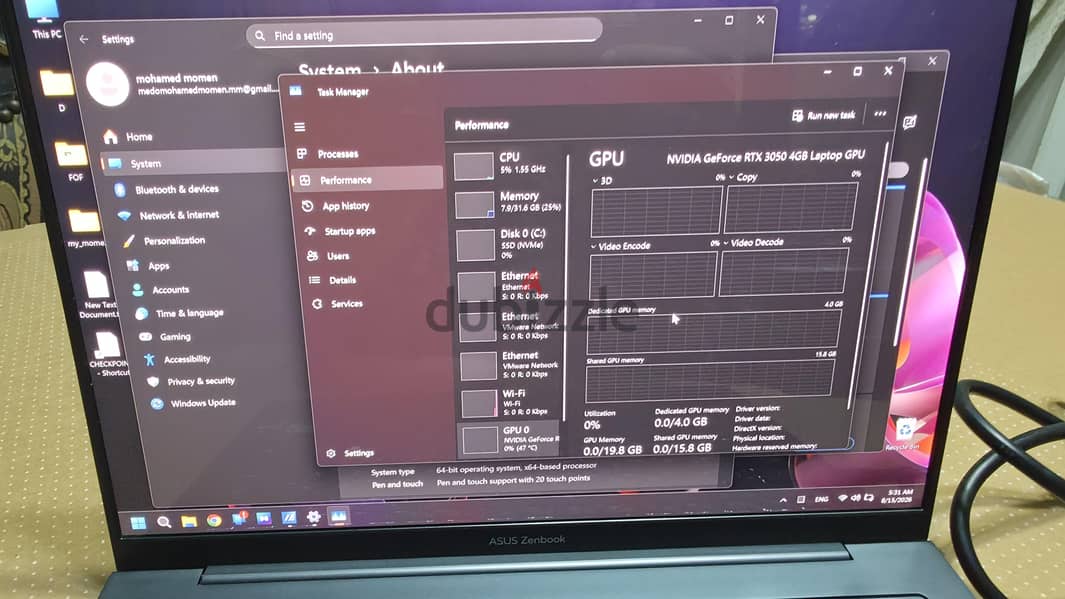 Asus zenbook 14X 2