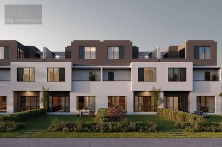 تاون هاوس Towon house جاهز للاستلام فى البروج الشروق Al Burouj   بجوار مدينتي - فيو لاندسكيب 284م