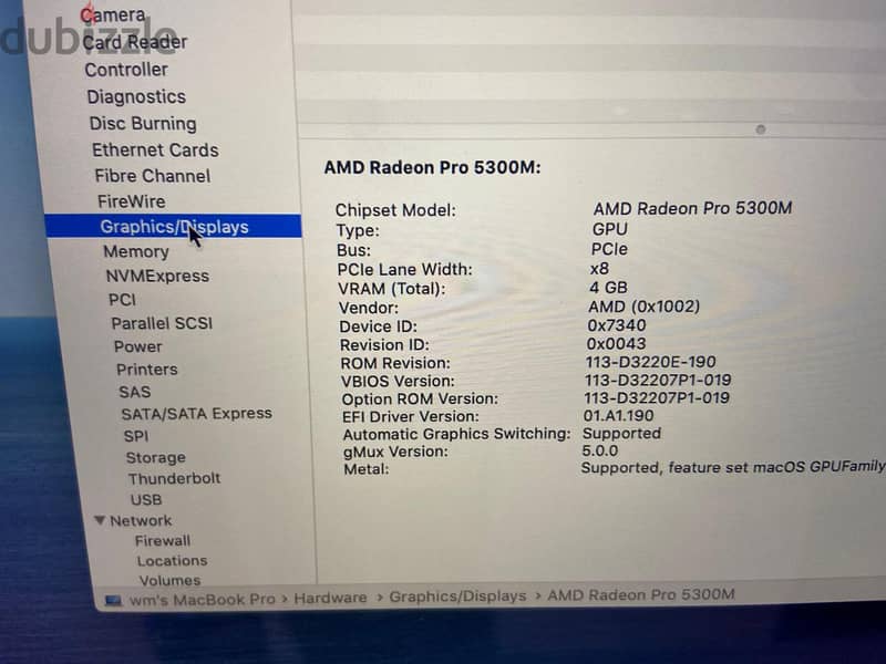  MacBook Pro 16" 1